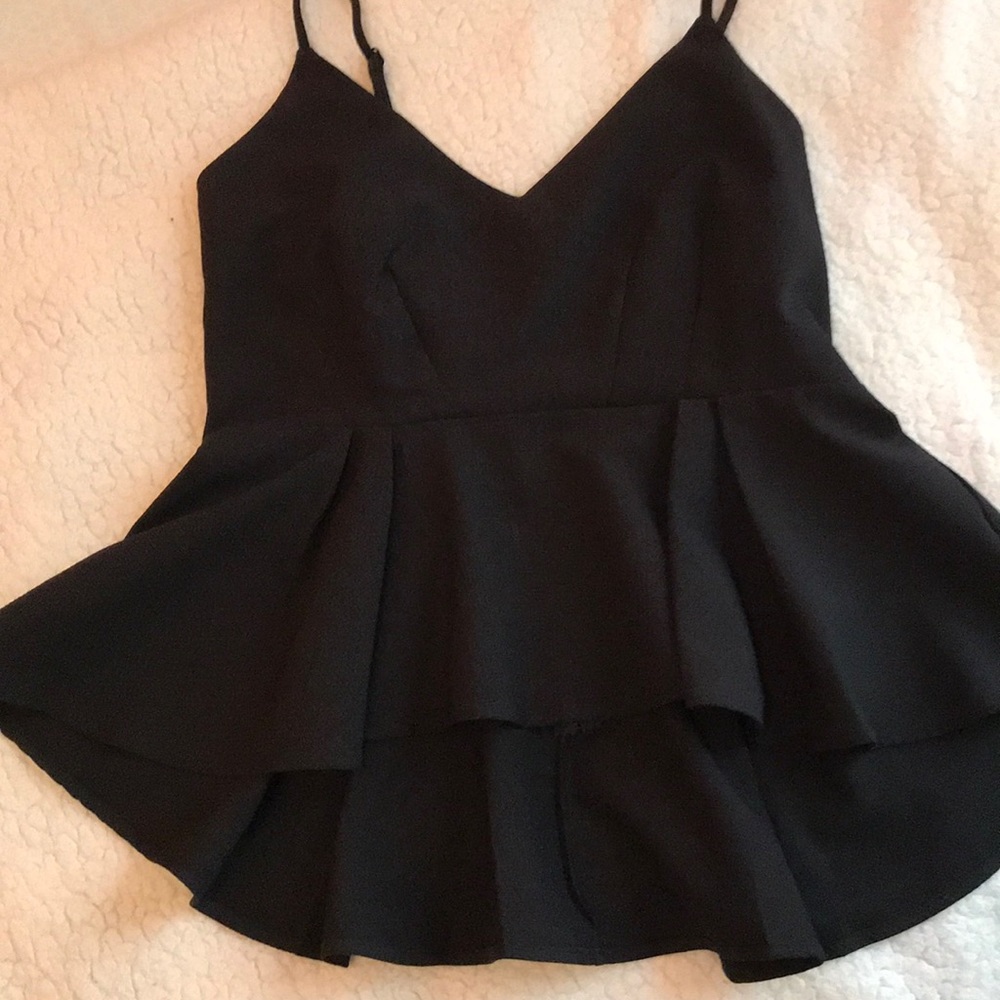 Peplum Tank Top